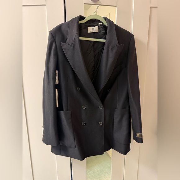 Babaton-Highland Blazer- Black -Size S- NWT - Picture 7 of 16